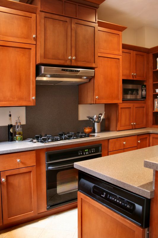 Cherry Cabinet Refacing in Muncie, IN