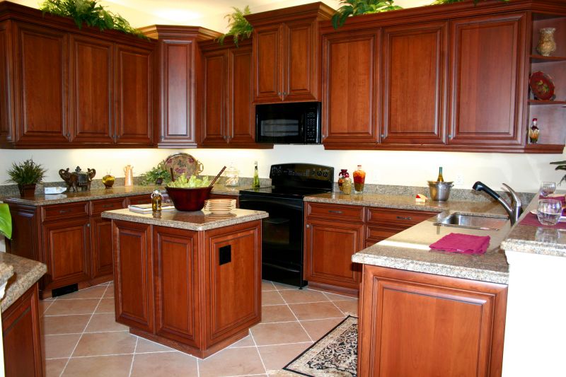 Cherry Kitchen Cabinet Service